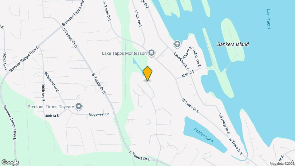 4419 178th Ave Ct E Map and Location Details