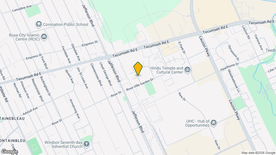 6255 Thornberry Crescent Map and Location Details