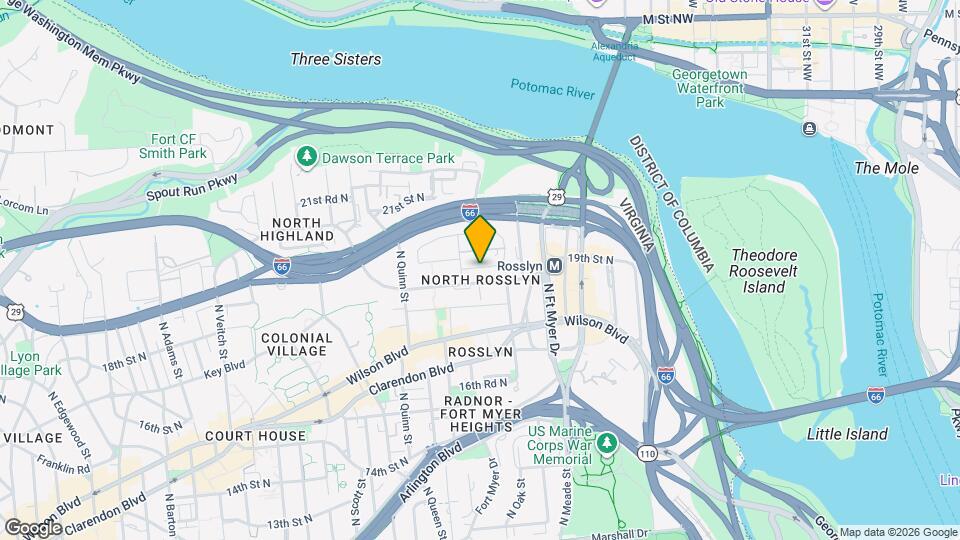 1505 N Colonial Terrace Map and Location Details