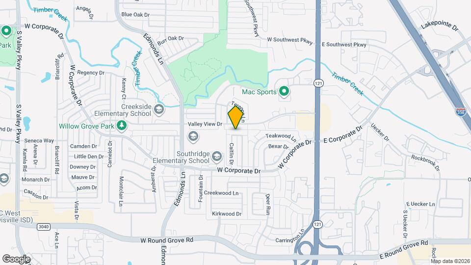 417 Preston Oaks Dr Map and Location Details