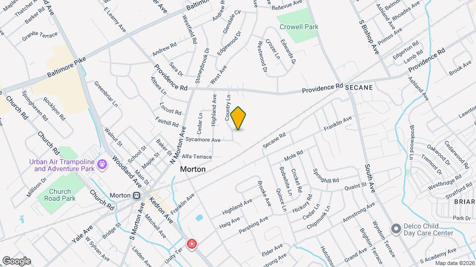 611 Country Ln Map and Location Details