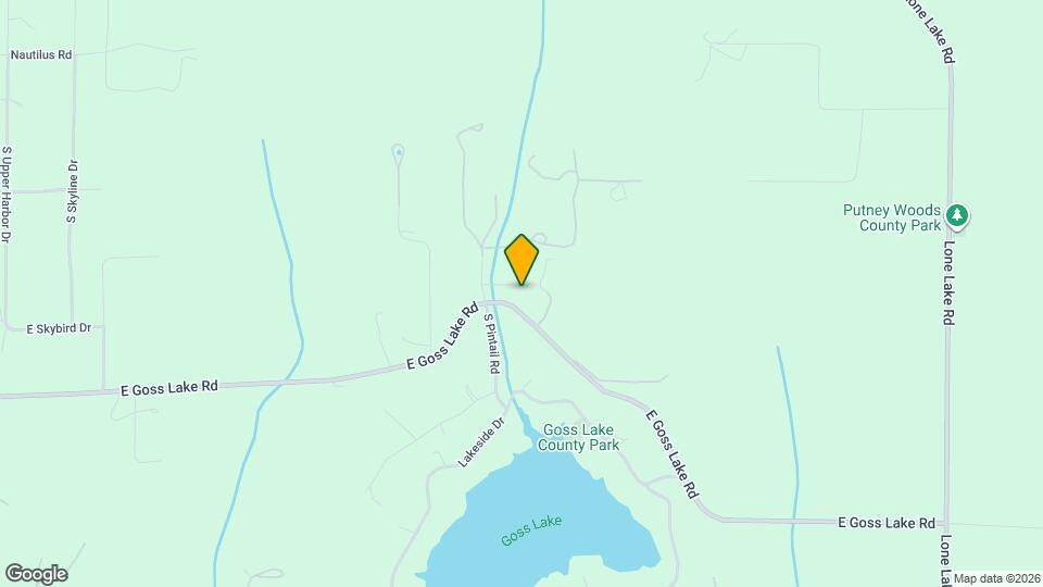 2495 E Goss Lake Rd Map and Location Details