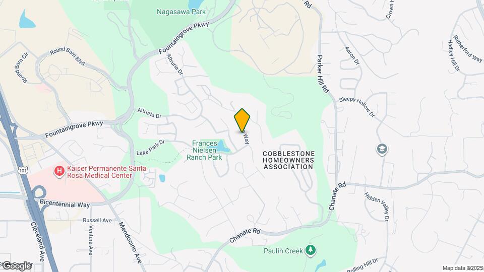 3451 Baldwin Way Map and Location Details