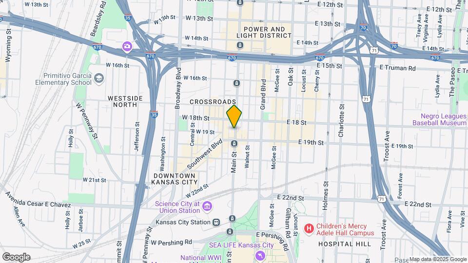 The Refinery Map and Location Details