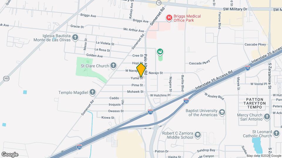 114 Yuma St Map and Location Details