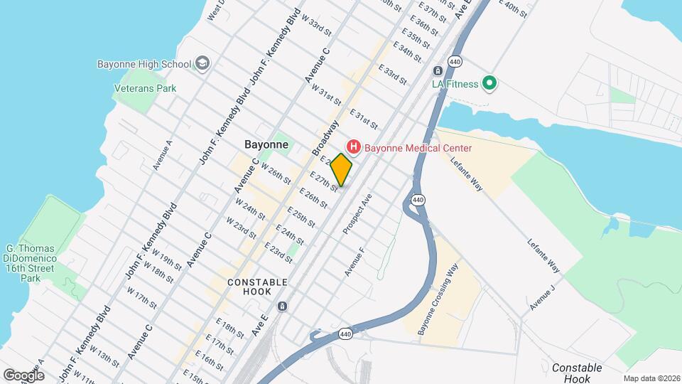 369-371-371 Ave E Map and Location Details