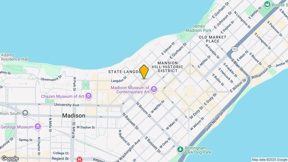 146 W Gorham St Map and Location Details