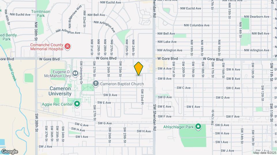 206 SW 24th St Map and Location Details