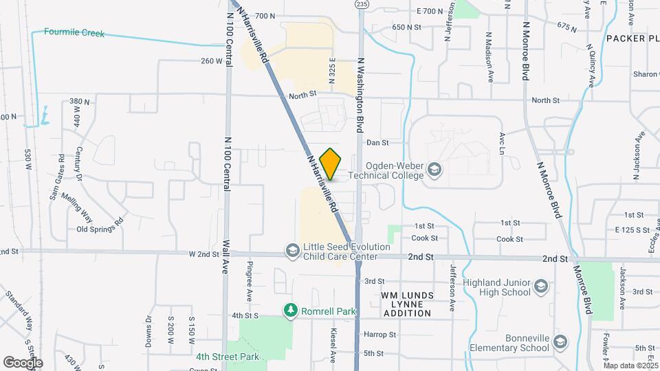 200 N Harrisville Rd Map and Location Details