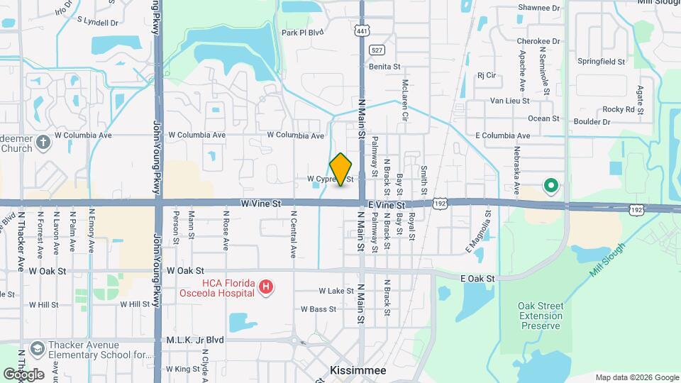 1 W Irlo Bronson Memorial Hwy Map and Location Details