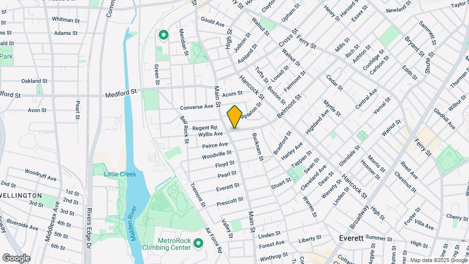 11 Belmont St, Unit 1 Map and Location Details