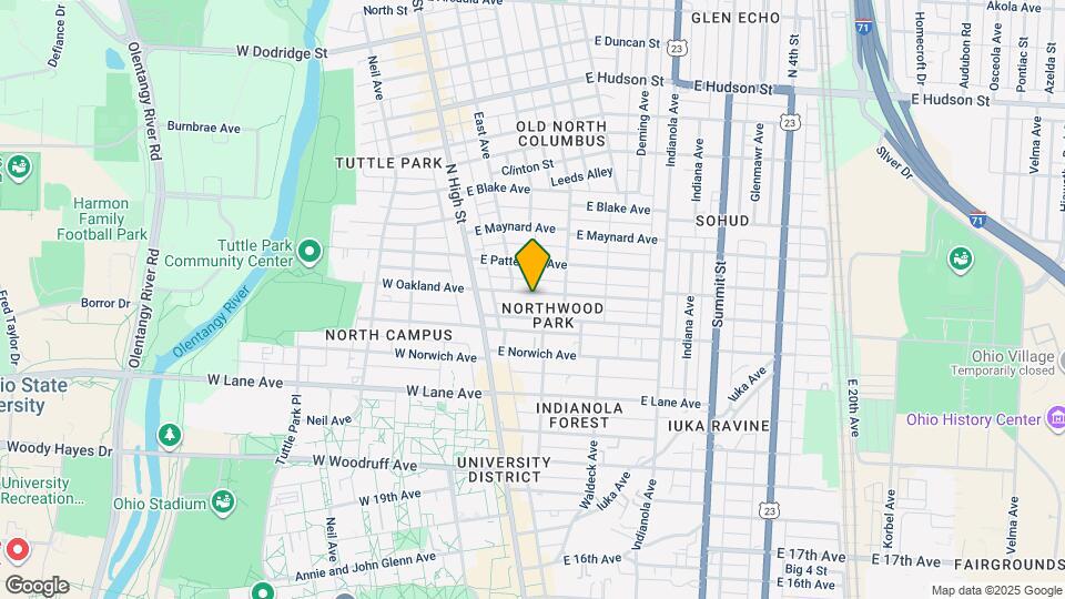 75 E Oakland Ave Map and Location Details