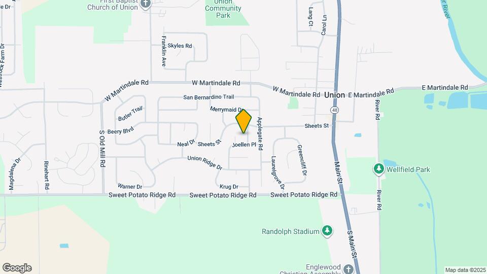 407 Bramlage Ln Mapa y Detalles de la Ubicación