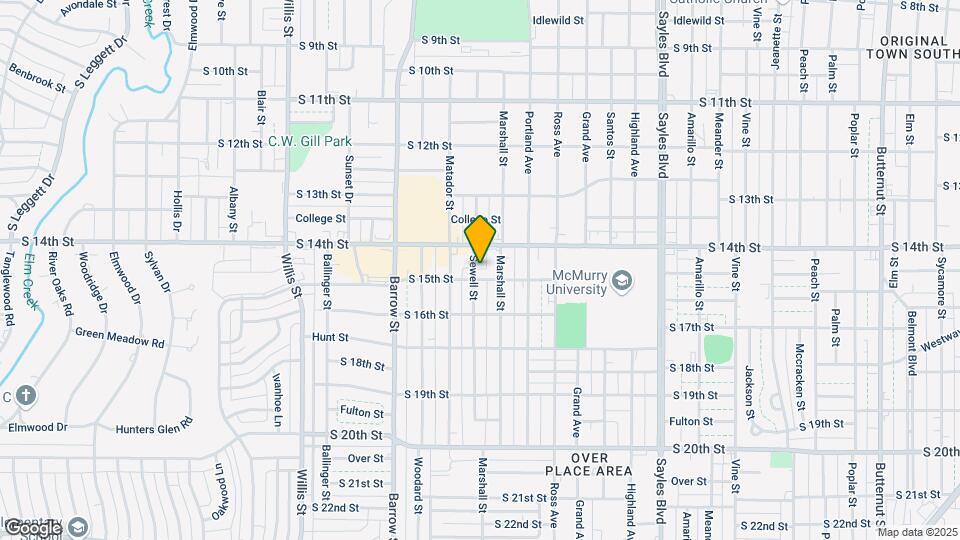 1415 Sewell St Map and Location Details