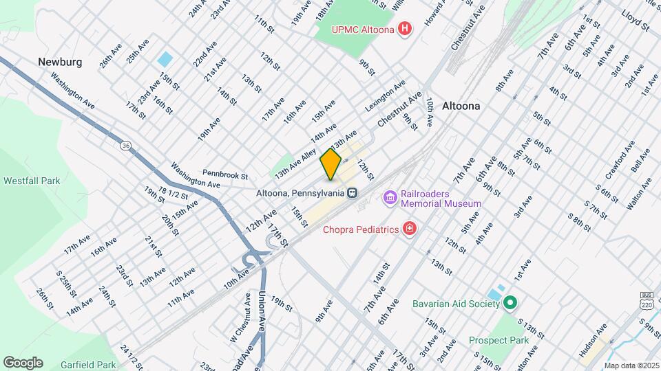 1314 11th Ave, Unit 3rd Floor Rear Map and Location Details