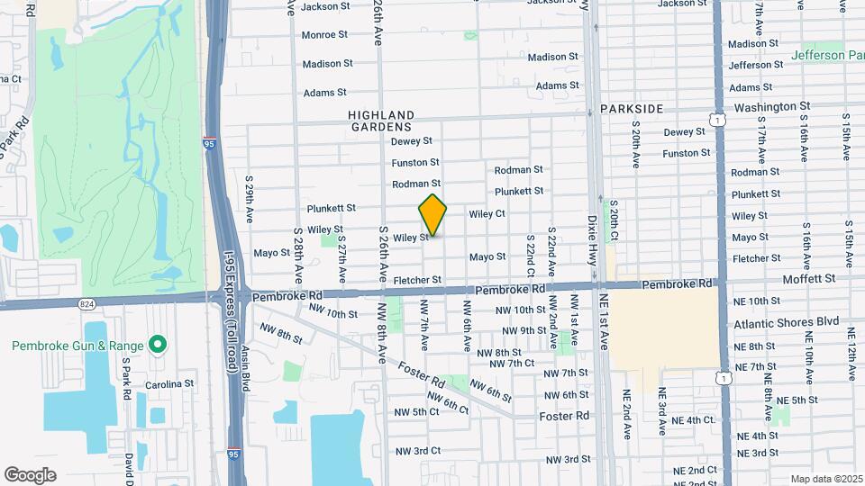 2468 Wiley St Map and Location Details