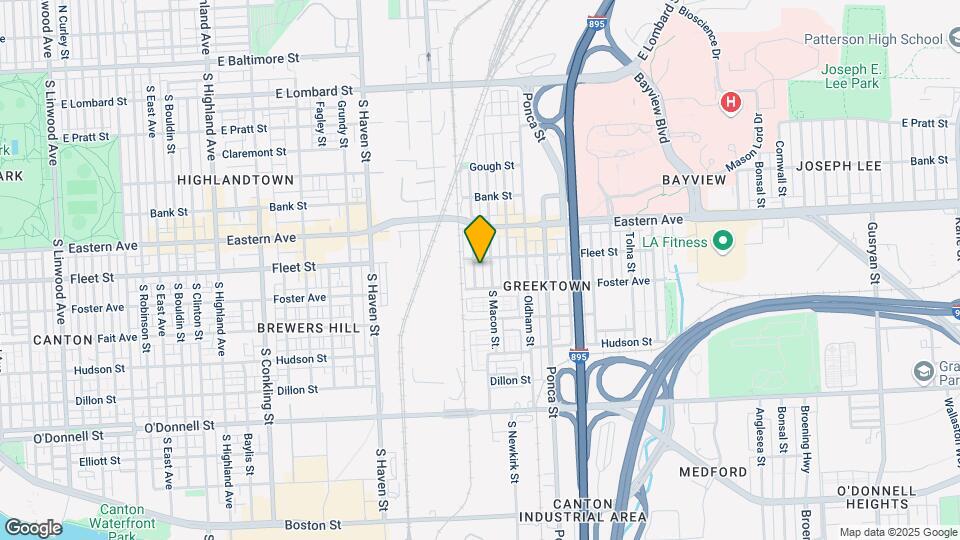 617 S Lehigh St Map and Location Details