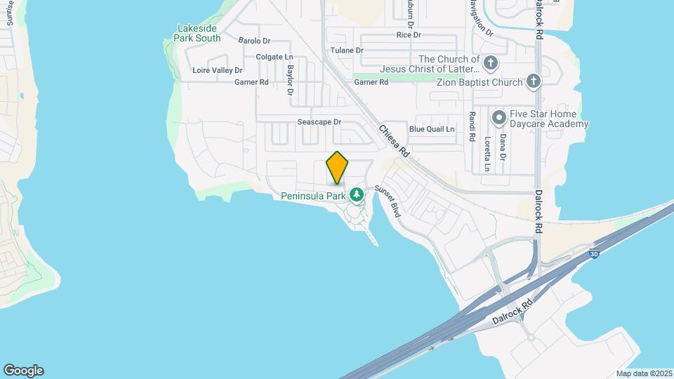 7508 Palisades Dr Map and Location Details