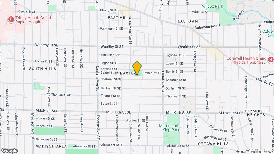 1025 Sherman St SE Map and Location Details