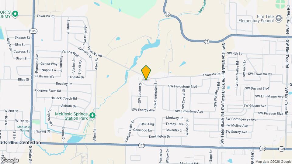 5002 SW Fieldstone Blvd Map and Location Details