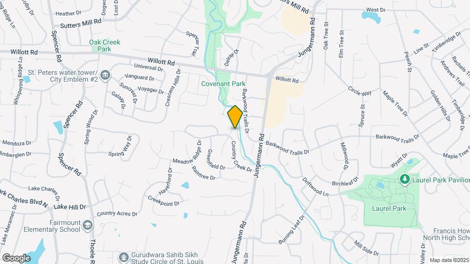 17 Oakshire Ct Mapa y Detalles de la Ubicación