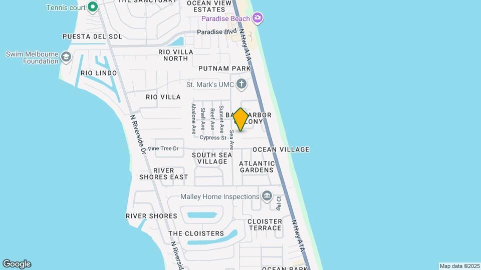 180 Waters Edge Ln Map and Location Details