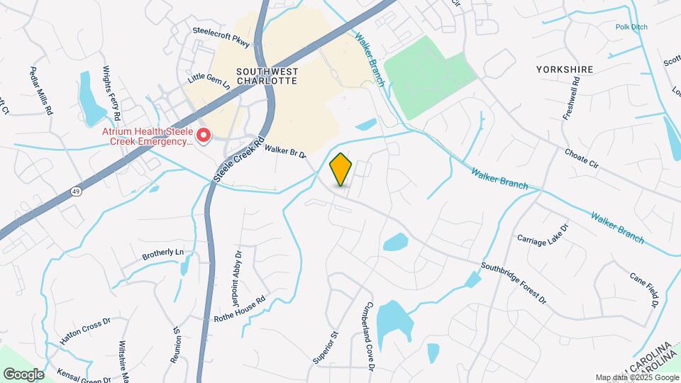 12509 Crown Park Ct, Unit B1 Map and Location Details