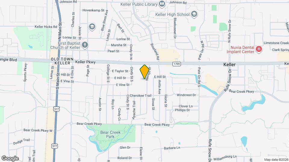 132 Navajo Dr Map and Location Details