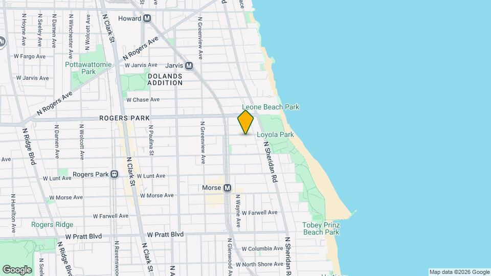 1331 W Estes Ave Map and Location Details