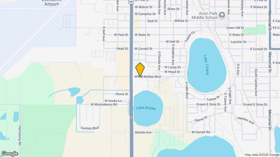 1000 S Lake Anoka Blvd Map and Location Details