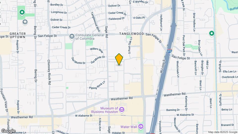 2300 McCue Rd Map and Location Details