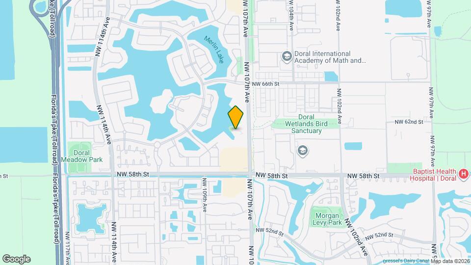 10720 NW 66th St, Unit 112 Mapa y Detalles de la Ubicación