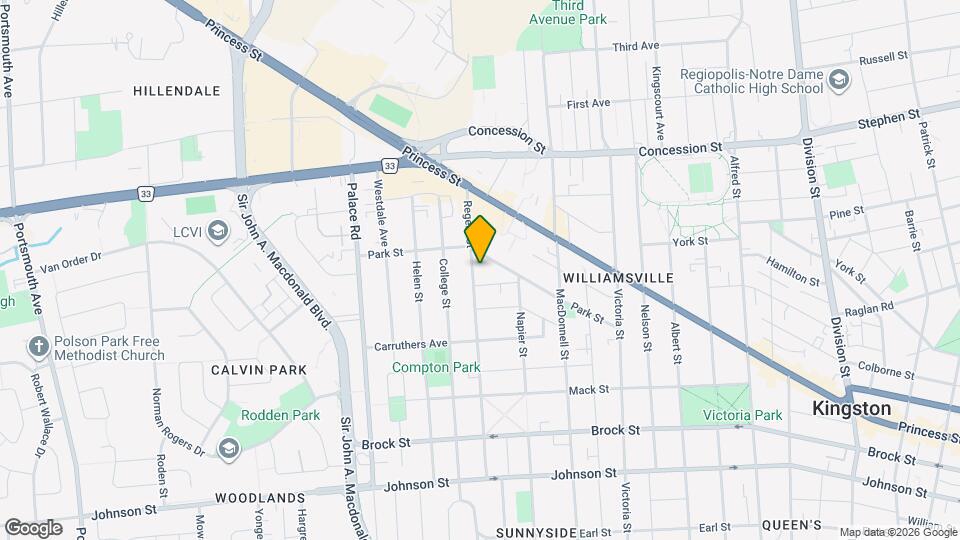 227 Regent St Map and Location Details