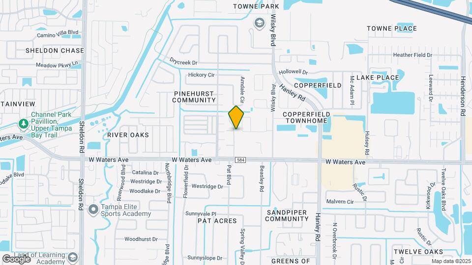 8431 Edgewater Place Blvd Mapa y Detalles de la Ubicación