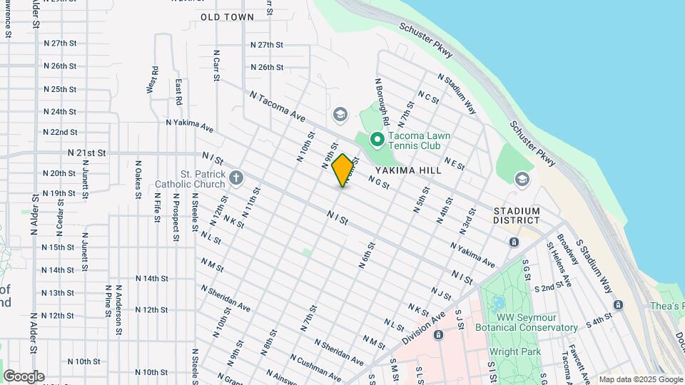 802 N Yakima Ave, Unit 3 Map and Location Details