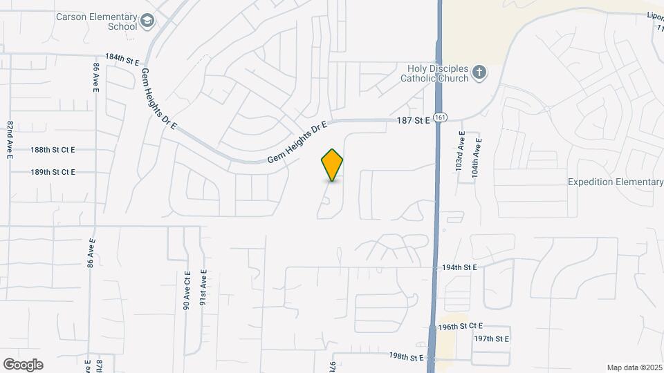 18911 96th Ave Ct E Map and Location Details