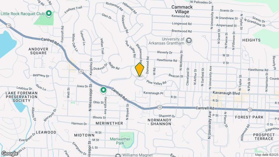 2100 Durwood Rd Map and Location Details