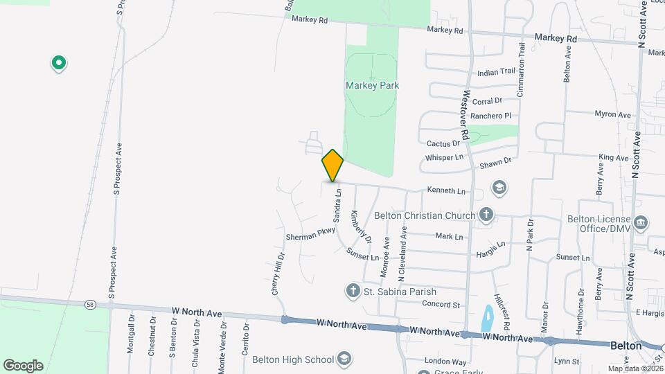 409 Sandra Ln Map and Location Details