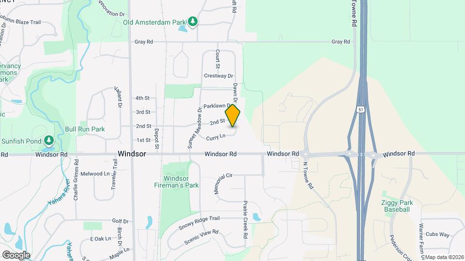 6761 Dawn Dr Map and Location Details