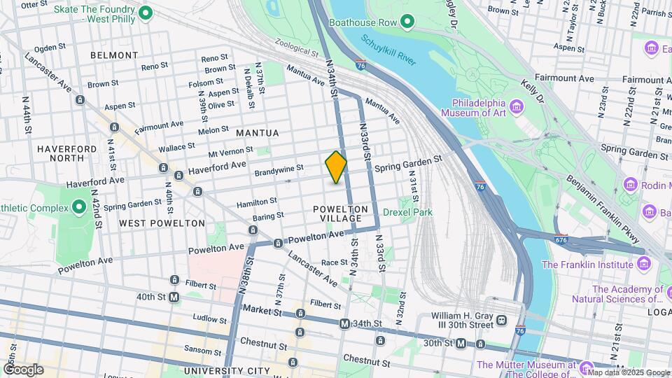 3312 Hamilton Street Mapa y Detalles de la Ubicación