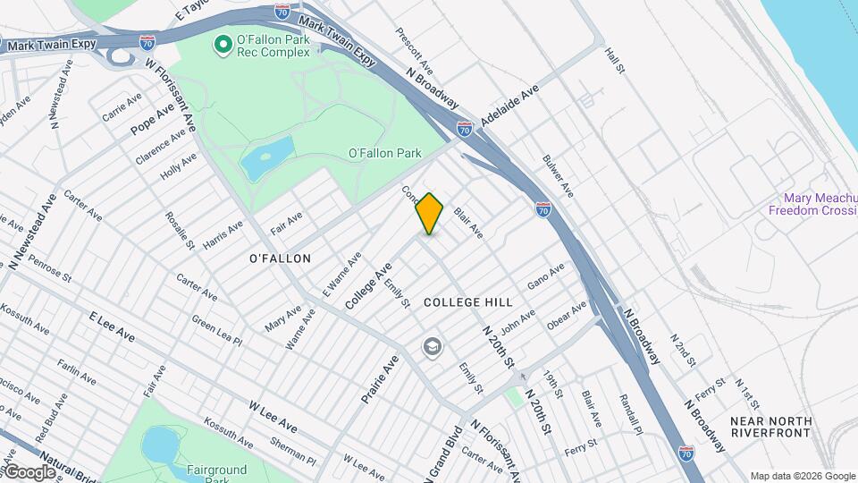 5222 N 20th St Mapa y Detalles de la Ubicación