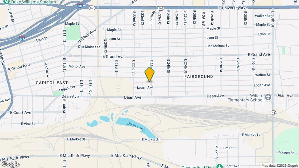 236 E 23rd St Map and Location Details