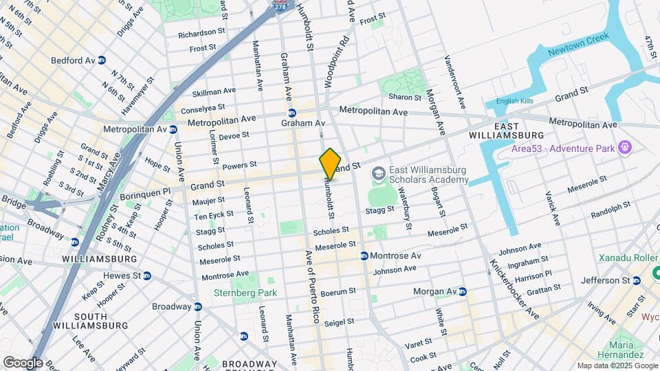 276 Humboldt St Mapa y Detalles de la Ubicación