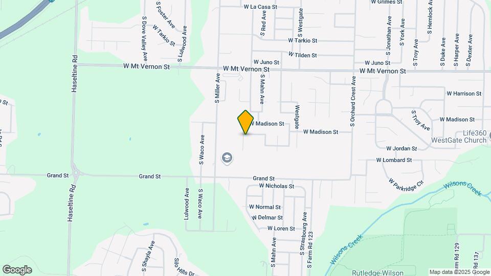 4452 W Huckleberry St Mapa y Detalles de la Ubicación