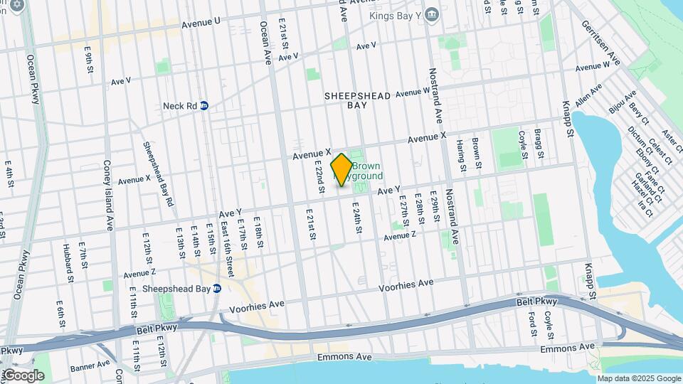 2305 Avenue Y Map and Location Details