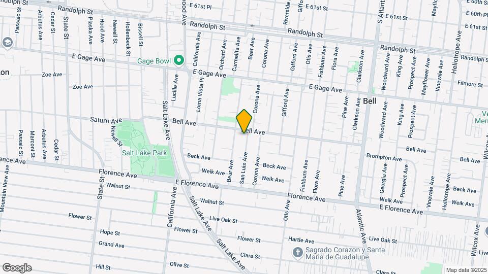 6813-6817 San Luis Ave Map and Location Details