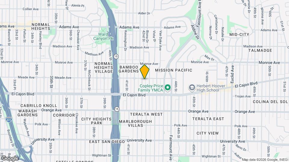 4389 42nd St Mapa y Detalles de la Ubicación