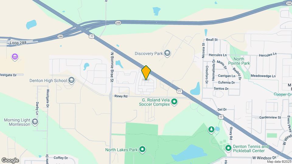 3500 Brentwood Dr Mapa y Detalles de la Ubicación