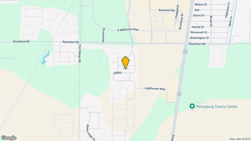 1716 Horseshoe Bend Dr Map and Location Details