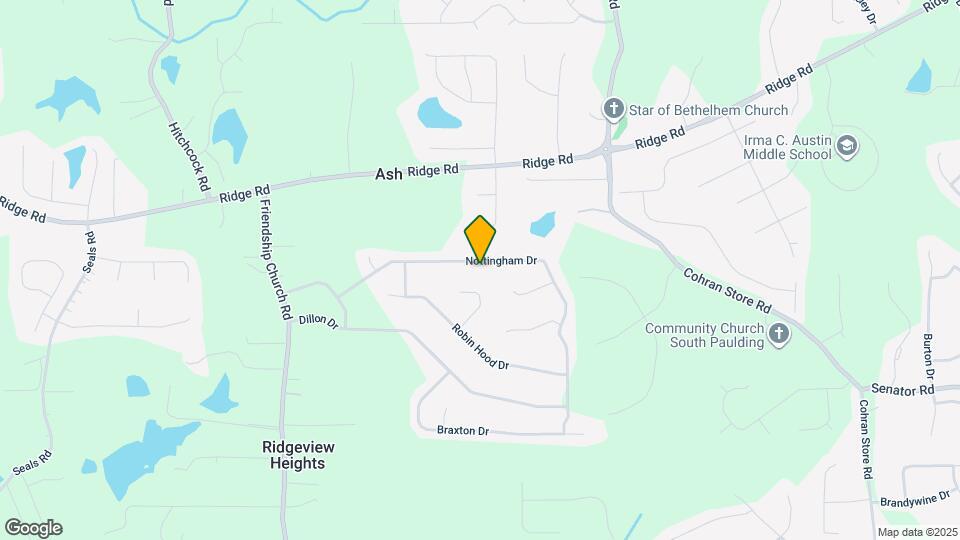 386 Nottingham Dr Map and Location Details